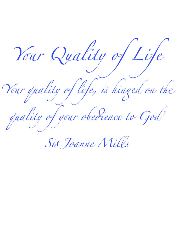 Your Quality of Life